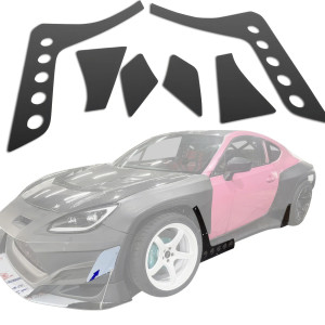 VSaero Plastic TKYO Wide Body Side Canards > Subaru BRZ 2022-2024 - image 1