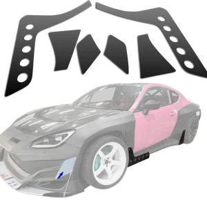 Plastic TKYO Wide Body Side Canards > Toyota GR86 2022-2026 - image 1