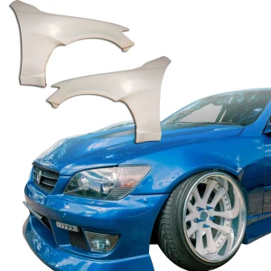FRP MSV Wide Body 30mm Fenders (front) 2pc > Lexus IS300 2000-2005> 4dr - image 1