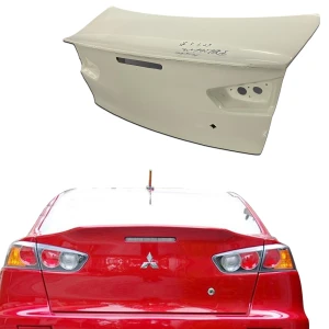 FRP CSL Duckbill Trunk > Mitsubishi Evolution EVO10 EVOX 2008-2017> 4dr - image 1