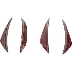 Carbon Fiber BLK-GT Wide Body Front Bumper Canards > Mercedes-Benz SLS AMG (R197) 2011-2014 - image 1