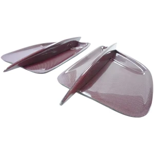 Carbon Fiber BLK-GT Hood Accents > Mercedes-Benz SLS AMG (R197) 2011-2014 - image 1