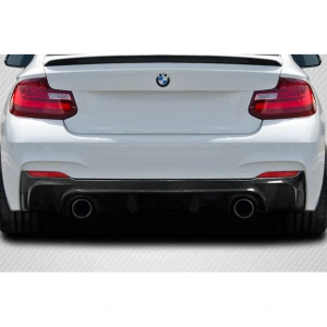 2014-2021 BMW 2 Series 3DS Carbon Fiber Rear Lip - image 1
