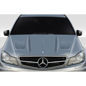 2012-2014 Mercedes C Class W204 Duraflex Carlton Hood - 1 Piece - image 1