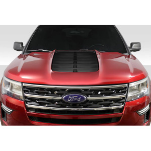 2016-2019 Ford Explorer GT500 Look Hood - 1 Piece - image 1