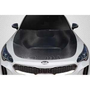 2018-2023 Kia Stinger Carbon Creations GTS Look Hood - 1 Piece - image 1