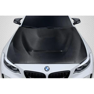 2014-2021 BMW 2 Series GTS Look Carbon Fiber Hood - image 1