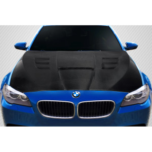 2011-2016 BMW 5 Series F10 4DR Carbon Creations Power Dynamics Hood - 1 Piece - image 1