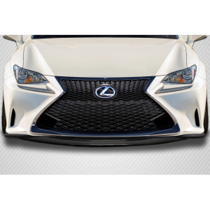 2015-2018 Lexus RC Series RC200T RC350 Carbon Creations SBZ Front Lip Under Spoiler - 1 Piece ( F-Sport Model Only ) - image 1