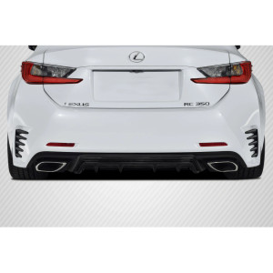 2015-2018 Lexus RC Series RC200T RC350 SBZ Rear Diffuser - 1 Piece - image 1