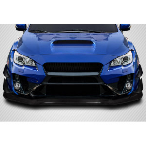 2015-2021 Subaru WRX STI Carbon Creations VRS Wide Body Front Lip Under Spoiler - 1 Piece ( fits VRS bumper only ) - image 1 2015-2021 Subaru WRX STI Carbon Creations VRS Wide Body Front Lip Under Spoiler - 1 Piece ( fits VRS bumper only ) - image 1