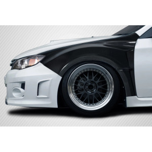 2008-2014 Subaru Impreza WRX STI 2011-2014 Impreza WRX Carbon Creations VRS 8MM Front Fenders - 2 Piece - image 1