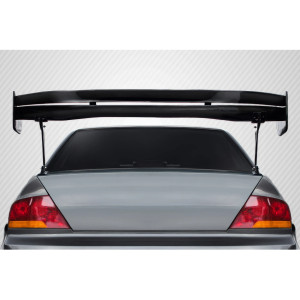 2002-2007 Mitsubishi Lancer 2003-2006 Mitsubishi Lancer Evolution 8 9 Carbon Creations VTX Trunk Lid Spoiler - 5 Piece - image 1