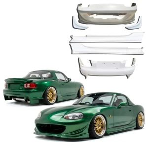 FRP GVAR Body Kit 7pc > Mazda Miata (NB1) 1998-2000 - image 1