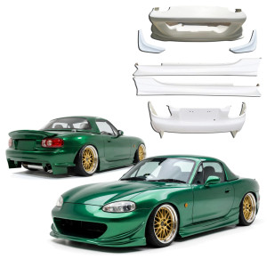 ModeloDrive FRP GVAR Body Kit 7pc > Mazda Miata MX-5 (NB2) 2001-2005 - image 1