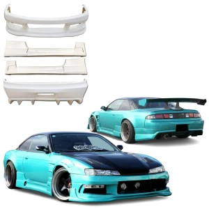 FRP ORI RACE Body Kit > Nissan 240SX (S14) 1997-1998 - image 1