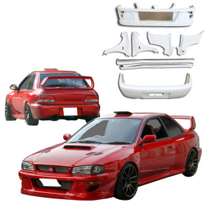 ModeloDrive FRP LS WRC 98 Wide Body Kit 11pc > Subaru Impreza (GC8) 1993-2001 > 2dr Coupe - image 1