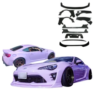 FRP AG T2 Wide Body Kit w Wings > Subaru BRZ 2013-2021 - image 1