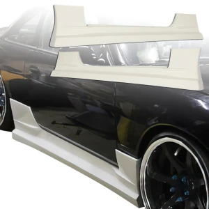 FRP WOR9 v2 Side Skirts > Nissan 240SX (S14) 1995-1998 - image 1