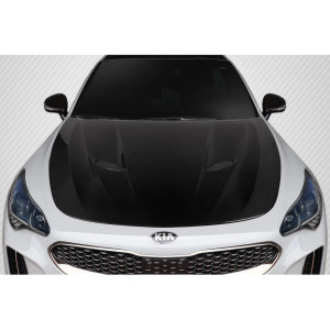 2018-2023 Kia Stinger Carbon Creations Executive Hood - 1 Piece - image 1