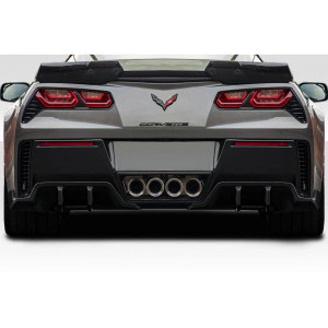 2014-2019 Chevrolet Corvette C7 Duraflex Exe Rear Diffuser - 2 Pieces - image 1