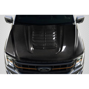 2017-2022 Ford Super Duty F250 F350 F450 GT500 V2 Look Hood - 1 Piece - image 1