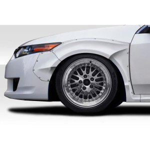 2009-2014 Acura TSX Duraflex Khan Front Fender Flares - 4 Piece (+60mm wider) - image 1