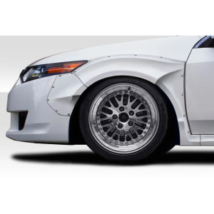 2009-2014 Acura TSX Khan Front Fender Flares - 4 Piece (+60mm wider) - image 1