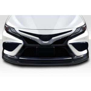 2018-2023 Toyota Camry R Spec Front Lip Spoiler Air Dam - 3 Piece - image 1