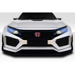 2016-2021 Honda Civic 4DR Duraflex RBT Widebody Look Front Bumper - 1 Piece - image 1