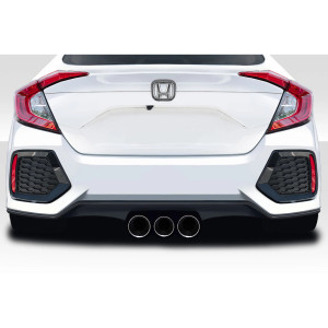 2016-2021 Honda Civic 4DR Duraflex RBT Widebody Look Rear Bumper - 1 Piece - image 1