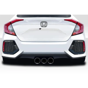 2016-2021 Honda Civic 4DR RBT Widebody Look Rear Bumper - 1 Piece - image 1