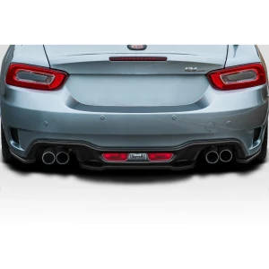 2017-2020 Fiat 124 Spider Abarth Speed Rear Lip Spoiler Splitters - 3 Pieces - image 1