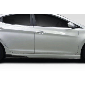 2011-2013 Hyundai Elantra Duraflex SQR Side Skirts -2 Piece - image 1