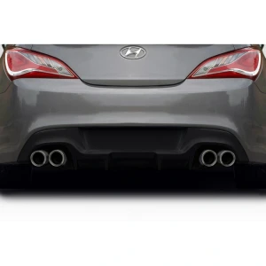 2010-2016 Hyundai Genesis Coupe Twins Rear Diffuser - 1 Piece - image 1
