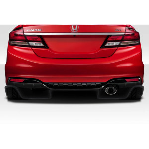 2006-2015 Honda Civic Duraflex Velocity Rear Diffuser - 2 Pieces - image 1