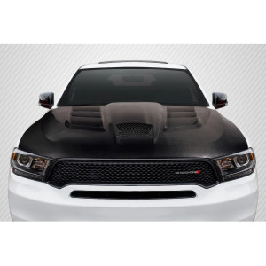 2011-2023 Dodge Durango Carbon Creations Viper Hood - 1 Piece - image 1