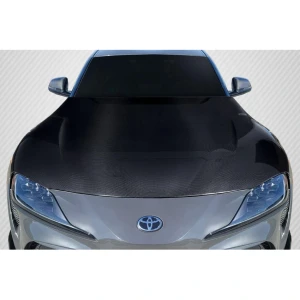 2020-2025 Toyota Supra OEM Look Carbon Fiber Hood - image 1
