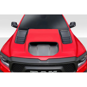 2019-2025 Dodge Ram 1500 Duraflex TRX Look Hood - 1 Piece - image 1