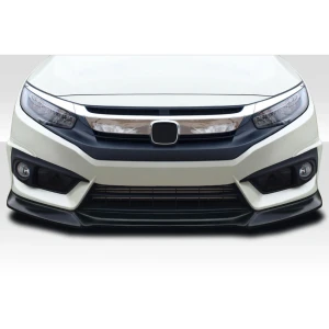 2016-2018 Honda Civic 2DR 4DR Yoka Front Lip Spoiler Air Dam - 3 Pieces - image 1