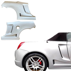 ModeloDrive FRP TR-VM80 Wide Body Fenders (rear) > Toyota MRS MR2 Spyder 2000-2005 - image 1 ModeloDrive FRP TR-VM80 Wide Body Fenders (rear) > Toyota MRS MR2 Spyder 2000-2005 - image 1