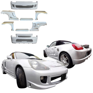ModeloDrive FRP TR-VM80 Wide Body Kit 8pc > Toyota MRS MR2 Spyder 2000-2005 - image 1 ModeloDrive FRP TR-VM80 Wide Body Kit 8pc > Toyota MRS MR2 Spyder 2000-2005 - image 1