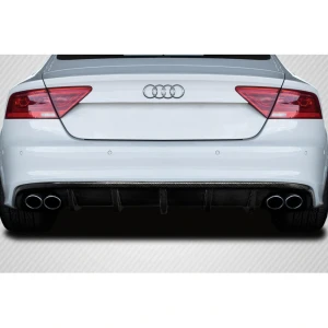 2012-2015 Audi S7 DTM Carbon Fiber Rear Lip - image 1