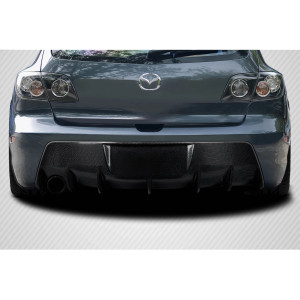 2004-2009 Mazda Mazdaspeed 3 Corkscrew Rear Diffuser - 1 Piece - image 1