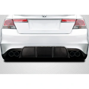 2008-2012 Honda Accord Ergo Carbon Fiber Rear Lip - image 1