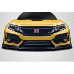2017-2021 Honda Civic Type R EVS Front Lip Spoiler Air Dam - 1 Piece - image 1