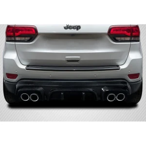 2011-2022 Jeep Grand Cherokee Gamma Carbon Fiber Rear Lip - image 1