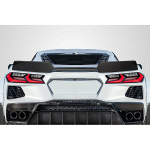 2020-2025 Chevrolet Corvette C8 Gran Veloce Wicker Bill Rear Wing Spoiler - 1 Piece - image 1
