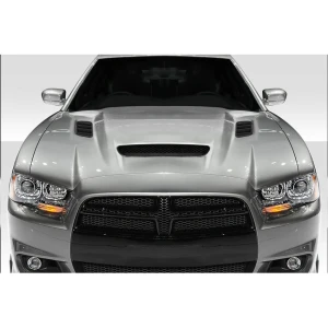 2011-2014 Dodge Charger Hellcat Redeye Look Hood - image 1