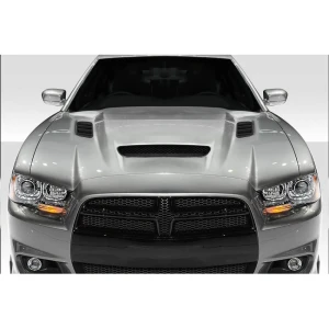 2011-2014 Dodge Charger Hellcat Redeye Look Hood - image 1